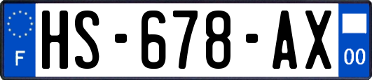 HS-678-AX