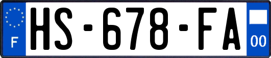 HS-678-FA