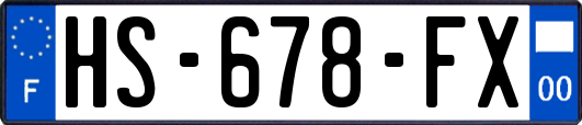 HS-678-FX