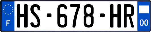 HS-678-HR