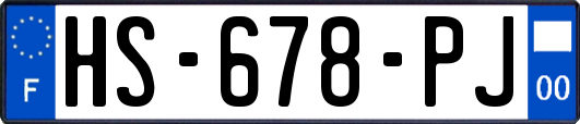 HS-678-PJ