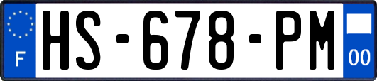 HS-678-PM