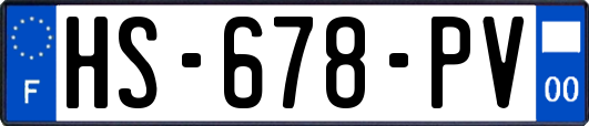 HS-678-PV