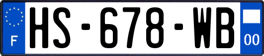 HS-678-WB