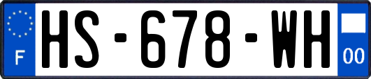 HS-678-WH