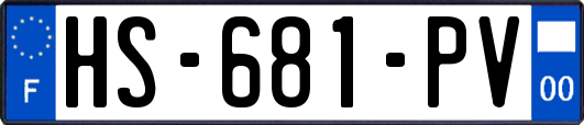 HS-681-PV