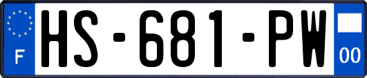 HS-681-PW