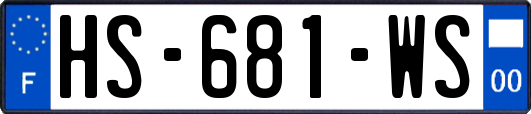 HS-681-WS