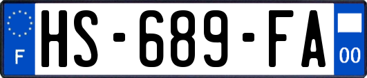 HS-689-FA