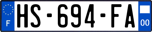 HS-694-FA