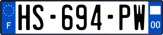 HS-694-PW