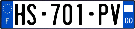 HS-701-PV