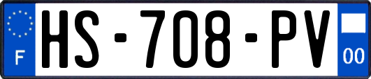 HS-708-PV