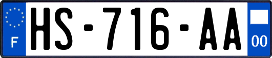 HS-716-AA