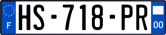 HS-718-PR