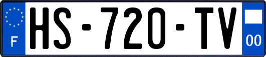 HS-720-TV