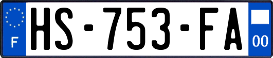 HS-753-FA
