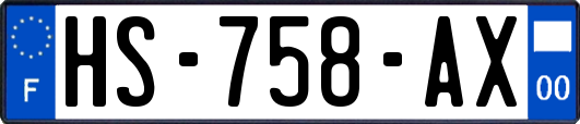 HS-758-AX