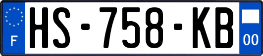 HS-758-KB