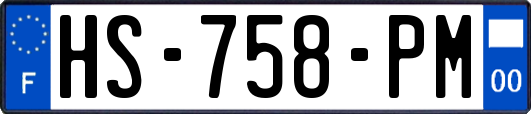 HS-758-PM