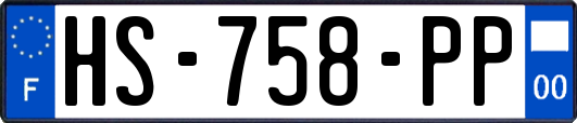 HS-758-PP