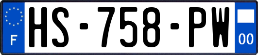 HS-758-PW