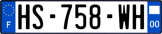 HS-758-WH