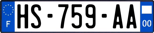 HS-759-AA