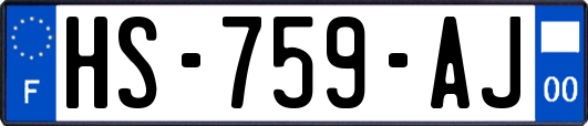 HS-759-AJ
