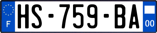 HS-759-BA