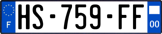 HS-759-FF