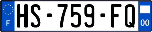 HS-759-FQ