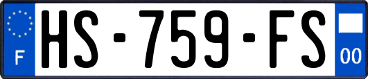 HS-759-FS