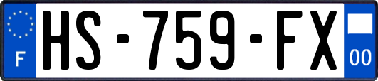 HS-759-FX