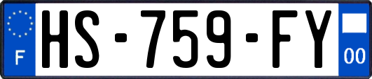 HS-759-FY