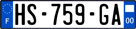 HS-759-GA