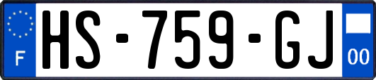 HS-759-GJ