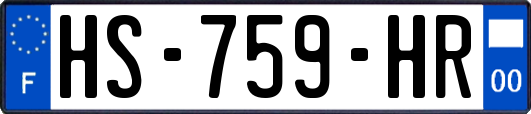 HS-759-HR
