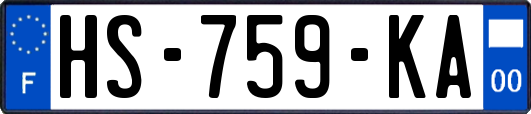 HS-759-KA