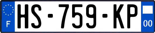 HS-759-KP