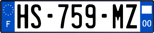 HS-759-MZ
