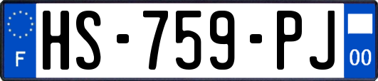 HS-759-PJ