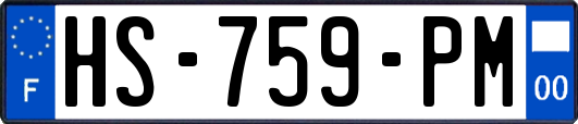 HS-759-PM