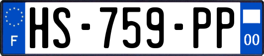 HS-759-PP