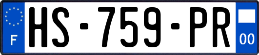 HS-759-PR