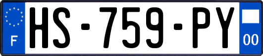 HS-759-PY
