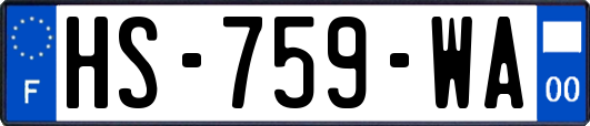 HS-759-WA