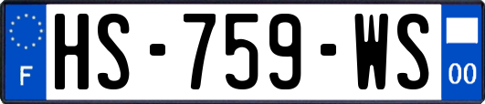 HS-759-WS