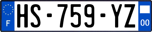 HS-759-YZ