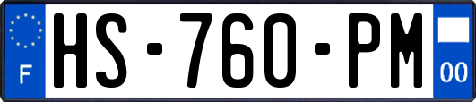 HS-760-PM